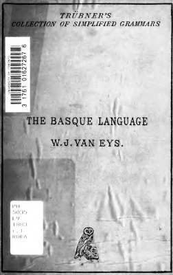 Eys van W.J. The Basque Language
