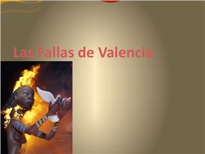 Las Fallas de Valencia