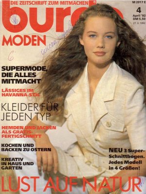 Burda Moden 1992 №04 апрель