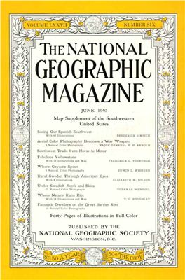 National Geographic Magazine 1940 №06