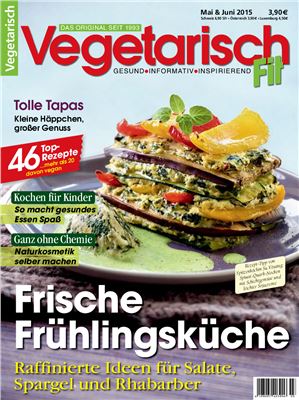 Vegetarisch Fit 2015 №03 Mai & Juni
