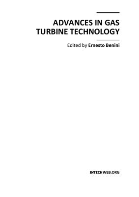 Benini E. (ed.) Advances in Gas Turbine Technology