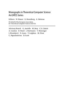 Ehrig H., Ehrig K., Prange U., Taentzer G. Fundamentals of Algebraic Graph Transformation