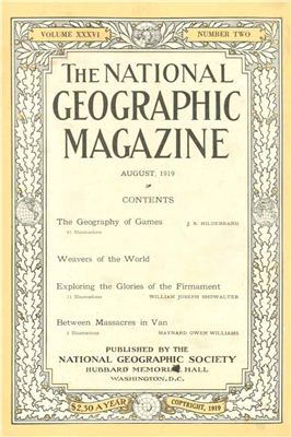 National Geographic Magazine 1919 №08