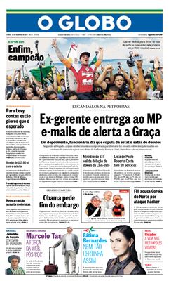 O Globo 2014 №29720 dezembro 20
