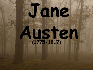 Презентация про биографию и творчество Джейн Остин на английском языке