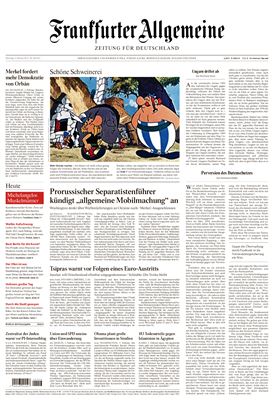 Frankfurter Allgemeine Zeitung für Deutschland 2015 №28/6 Februar 3
