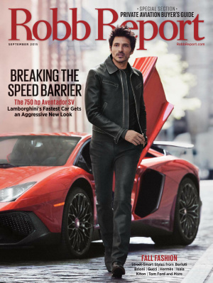 Robb Report 2015 №09 Special: Breaking The Speed Barrier