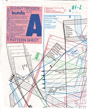 Burda 2010 №10 выкройки