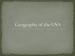 Geography of the USA