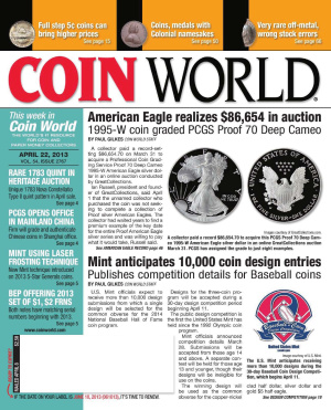 Coin World 2013.04.22