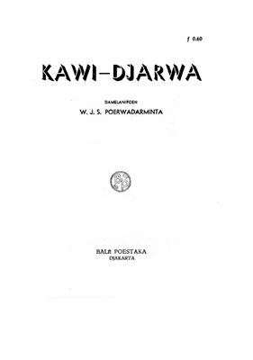 Poerwadarminta W.J.S. Kawi-Djarwa