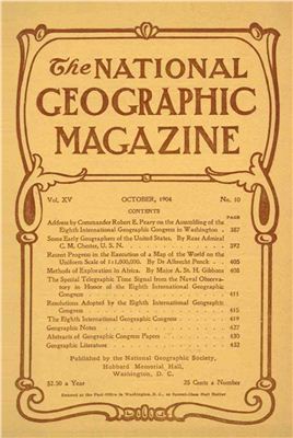 National Geographic Magazine 1904 №10