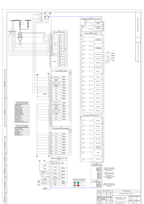 НПП Экра. Схема подключения терминала ЭКРА 217 0601