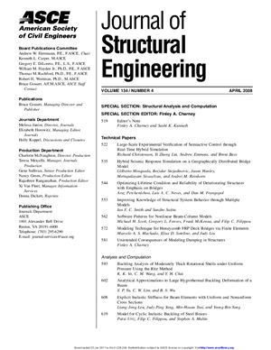 Journal of Structural Engineering 2008 №04