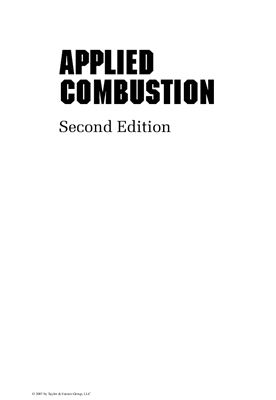 Keating E.L. Applied combustion