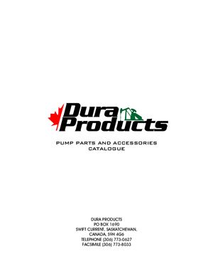 Dura Products Canada 2010