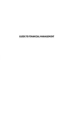 Tennet J. Guide to financial management