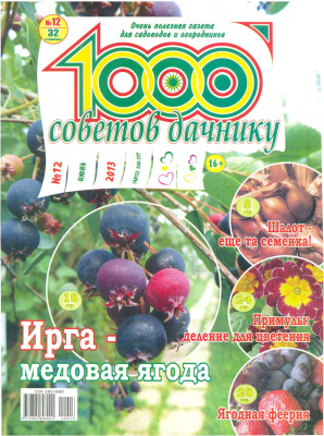 1000 советов дачнику 2013 №12