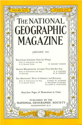 National Geographic Magazine 1951 №01
