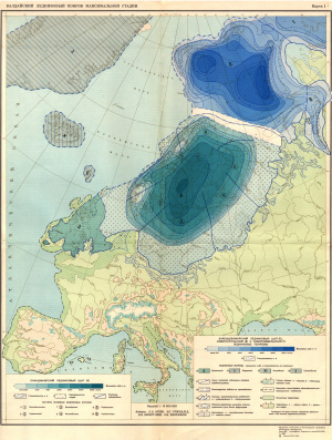 Карты Атласа-монографии Палеогеография Европы за последние сто тысяч лет