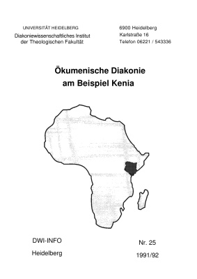 Kratzke R. (ред.) Ökumenische Diakonie am Beispiel Kenia