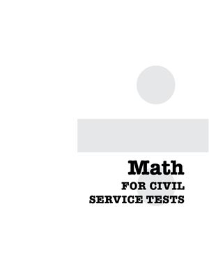 Sobanski J. Math for Civil Service Workers