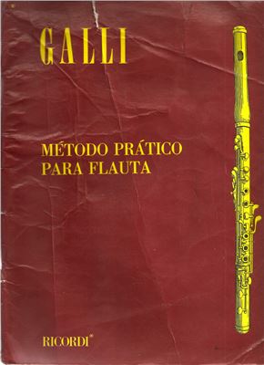 Galli Raffaele. Método Pratico Para Flauta. Дуэты