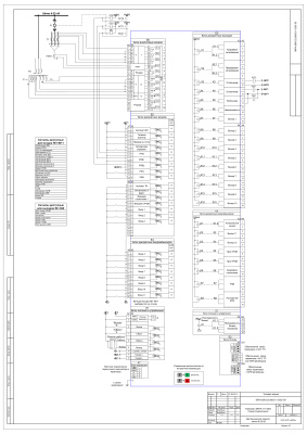 НПП Экра. Схема подключения терминала ЭКРА 211 0303