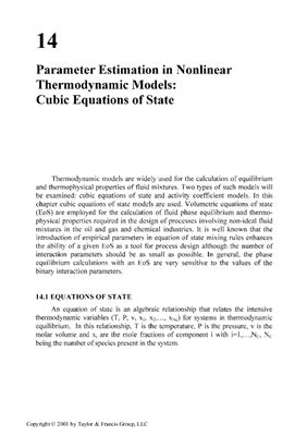 Englezos P. Applied Parameter Estimation for Chemical Engineers