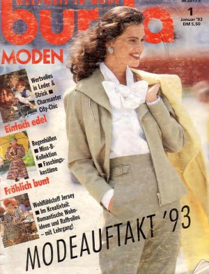 Burda Moden 1993 №01 январь