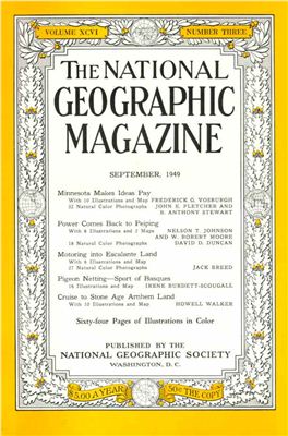 National Geographic Magazine 1949 №09