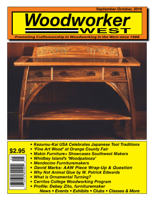 Woodworker West 2016 №05 Volume 29 September-October