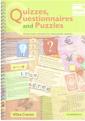 Quizzes, questionnaires, puzzles