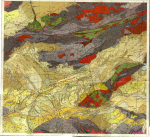 Геологическая карта СССР масштаба 1: 200000. Серия Северо-Тянь-Шаньская. K-44-VIII
