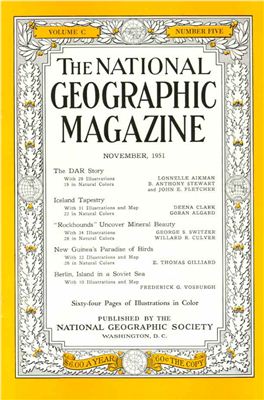 National Geographic Magazine 1951 №11