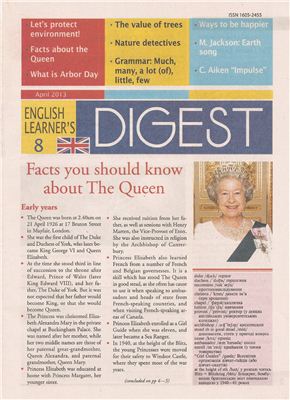 English Learner's Digest 2013 №08