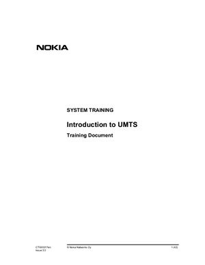 Introduction to UMTS