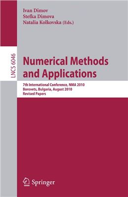 Dimov I., Dimova S., Kolkovska N. (Eds.) Numerical Methods and Applications
