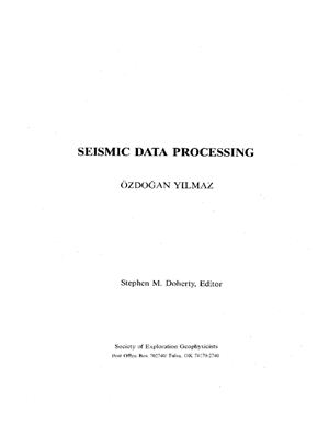 Yilmaz O. Обработка сейсмических данных. Том 3