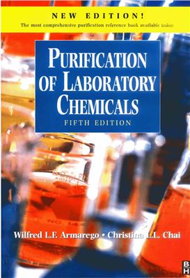 Armarego Wilfred L.E., Chai Christina L.L. Purification of laboratory chemicals