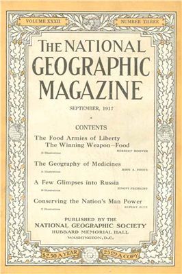 National Geographic Magazine 1917 №09