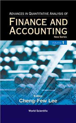 Сборник статей - Advances In Quantitative Analysis Of Finance And Accounting. New Series. Volume 1
