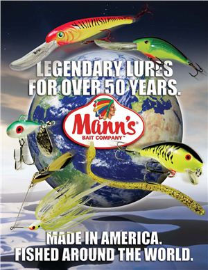 Каталог приманок для ловли рыбы компании Manns 2012