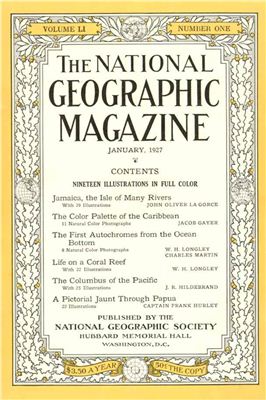 National Geographic Magazine 1927 №01