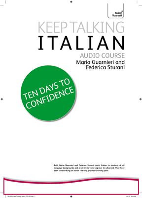 Guarnieri M., Sturani F. Keep Talking Italian