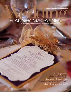 Wedding Planner Magazine 2012 Volume 1 Issue 6 January/February