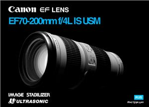 Canon EF 70-200mm f/4L IS USM. Инструкция