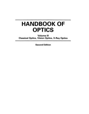 Bass Michael (Editor in Chief). Handbook of Optics, Volume III