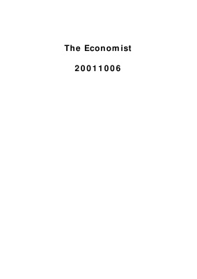 The Economist 2001.10 (October 06 - October 13)